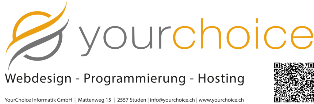 YourChoice Informatik AG für Webdesign - Programmierung - Hosting